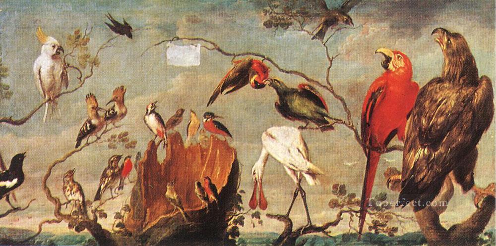 Konzert Vogels Frans Snyders Vögel Ölgemälde